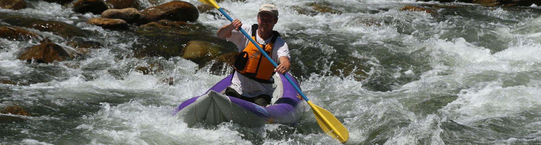 Kayaking on the Kern River